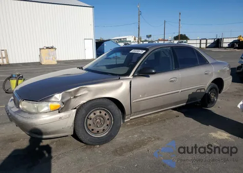 2003 Buick Century Custom z USA, uszkodzony, nr VIN 2G4WS52J231187138